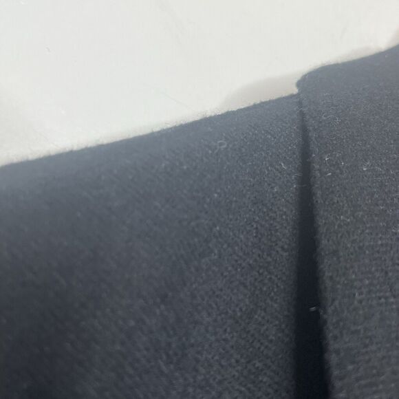 RRL Ralph Lauren Wool Hook And Eye Blazer Black Womens M Boxy Minimalist - Picture 3 of 10